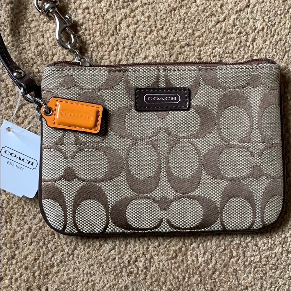 Coach purse wristlet. Brand new
